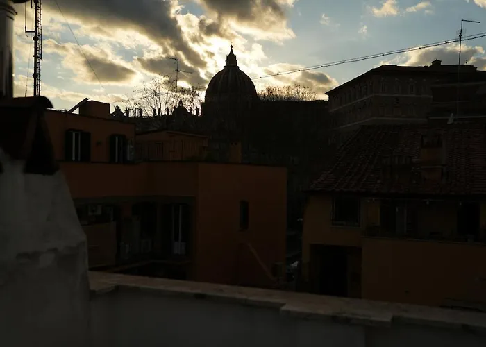 Apartamento Comfortable Vatican, Pope View Window With St Peter View Roma